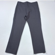 Quince Comfy Stretch Ponte Straight Leg Pants Charcoal A Wardrobe Essential XL