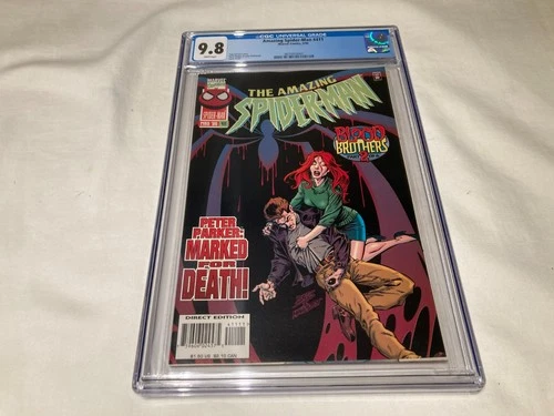Amazing Spider-Man 411 CGC 9.8 NM/M White Pages Peter Parker Marked for Death