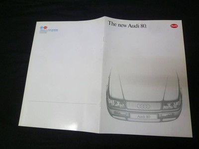800 Audi 80 B4E-8Cabk/8Cng Japan Edition Exclusive Book Catalog 1992 From That T