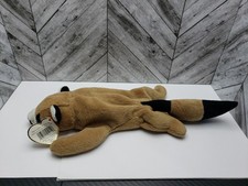 TY Beanie Baby - RINGO the Raccoon 8 inch 1995 Pvc Pellets