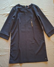Tommy Hilfiger Angela Shift Knee Dress, Size Large, Navy, NWT, MSRP $99.50