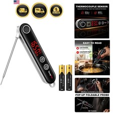 TempSwift 0.5 Sec Instant Read Meat Thermometer Digital Cooking Thermometer...