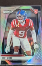 2025 Panini Prizm Draft Picks - Trey Amos #89 Silver Prizm (RC)