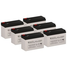 SigmasTek Battery Replacement Set of 6 for MG...