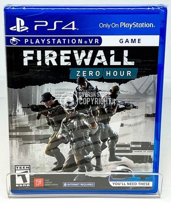 Firewall Zero Hour - PSVR - PS4 - Brand New | Factory Sealed