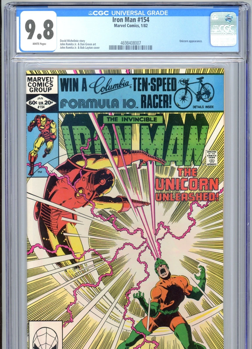 Iron Man Certified Guaranty Company (CGC) 9.8 Near Mint/Mint
