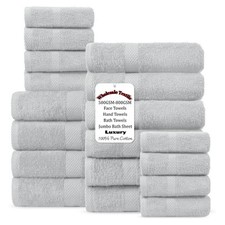 Luxury Towels 100 % Egyptian Cotton Super Soft Face Hand Jumbo Bath Sheet Towels
