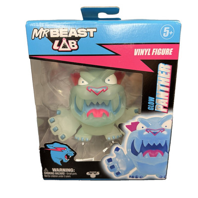 MrBeast Lab Glow Panther - Vinyl Figur Spielfigur - Moose Toys - NEU & OVP 