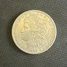 1889 P Silver Morgan Dollar AU NICE!