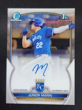 2023 Bowman Chrome Junior Marin Bowman 1st Chrome Auto #CPA-JMN