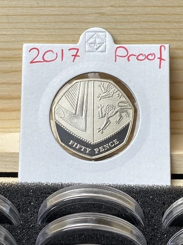 2017 UK 50 Pence — photo from another recent sale