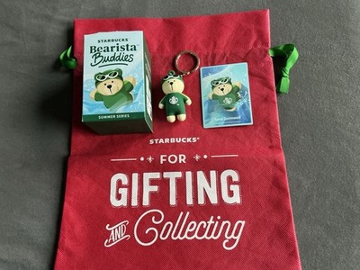 Starbucks  Schlüsselanhänger Keychain Sami Swimwell Bearista Buddies