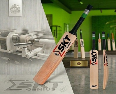 Premium English Willow Cricket Bat SKT Genius | Handmade Professional Grade Bat