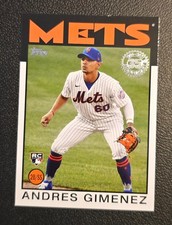 2021 Topps - 1986 Topps Baseball 35th Anniversary #86B-46 Andres Gimenez (RC)