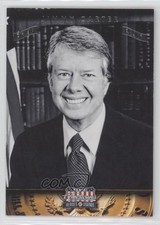 2012 Panini Americana Heroes & Legends Silver Proof 24/50 Jimmy Carter #39 7ov