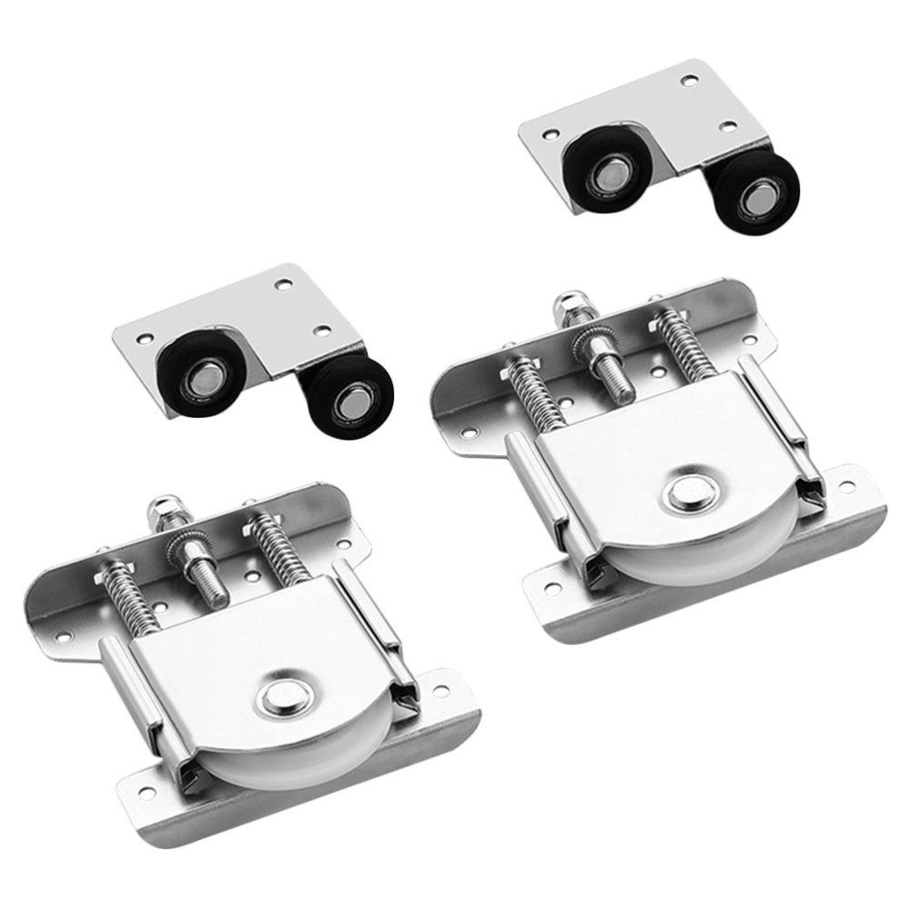 Anti-Slip Cabinet Door Track Pullax Wheels with Bearing Pulley for Smooth Closet Movement