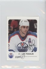 1986-87 Red Rooster Edmonton Oilers Grocery Store Issue Lee Fogolin #2 1d0j
