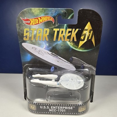 Hot Wheels 2016 Retro Entertainment Star Trek U.S.S. Enterprise NCC-1701 50th