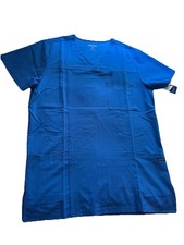 Jockey Women's Scrubs Women's V-Neck Crossover Scrub Size Small Blue NWT