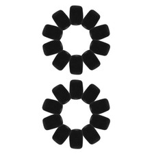 24 Pcs Pop Filter Microphone Windshields Cover Headset Windscreen Covers