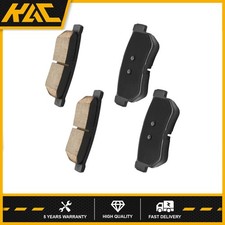 4pc Rear Ceramic Brake Pad Set Fits Hyundai Sonata Santa Fe Kia Sportage EHT813H