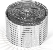 6000 PCS Disco Tiles, 1 Roll 5 X 5 Mm Disco Ball Stickers, Disco Ball Mirror Til