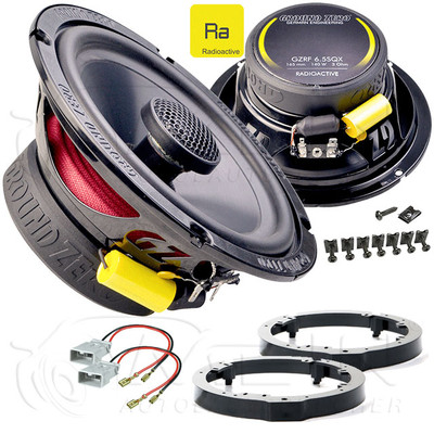 GROUND ZERO LAUTSPRECHER für HONDA CR-V IV/4 RM 2012-2018 Front Tür 140W #BWVS