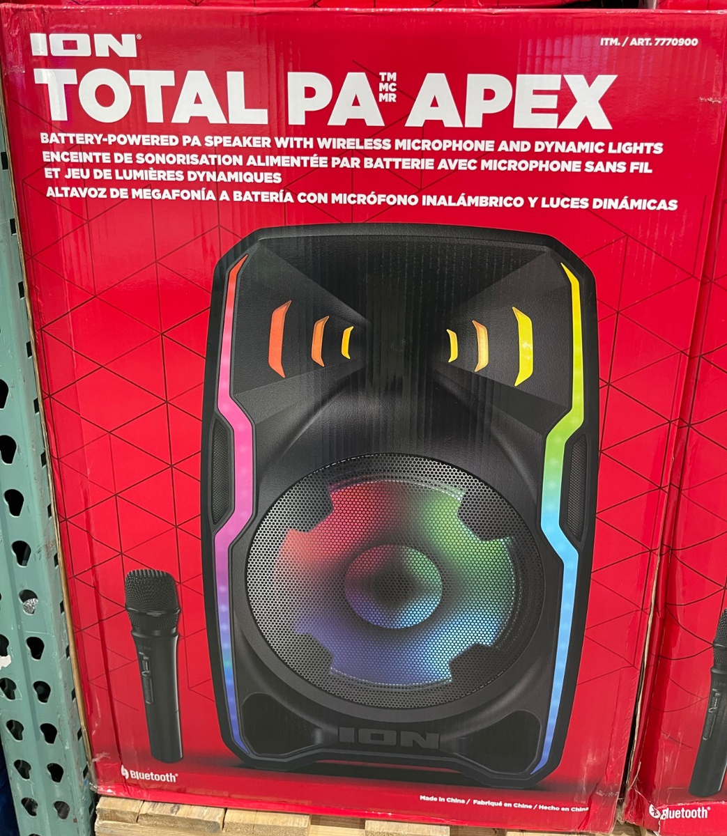 ION Audio Total PA Apex Battery-Powered Speaker Wireless