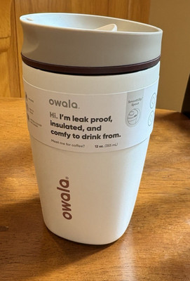 Owala  SmoothSip  Insulated  Coffee  Tumbler 12oz  Stainless Mug  Brand New