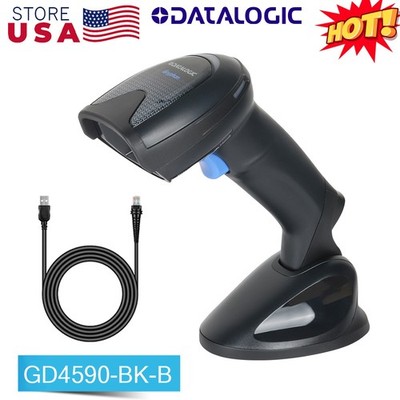 Datalogic Gryphon GD4590 1D 2D Imager Barcode Scanner POS Reader w/ USB Cable