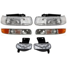 Headlight Driving Head Light Headlamp Driver Passenger Side For Chevy Tahoe Headlight Driving Head Light Headlamp Driver Passenger Side For Chevy Tahoe