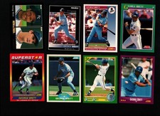 George Brett  1988 1989 1991 1992 Score Pinnacle Baseball Cards