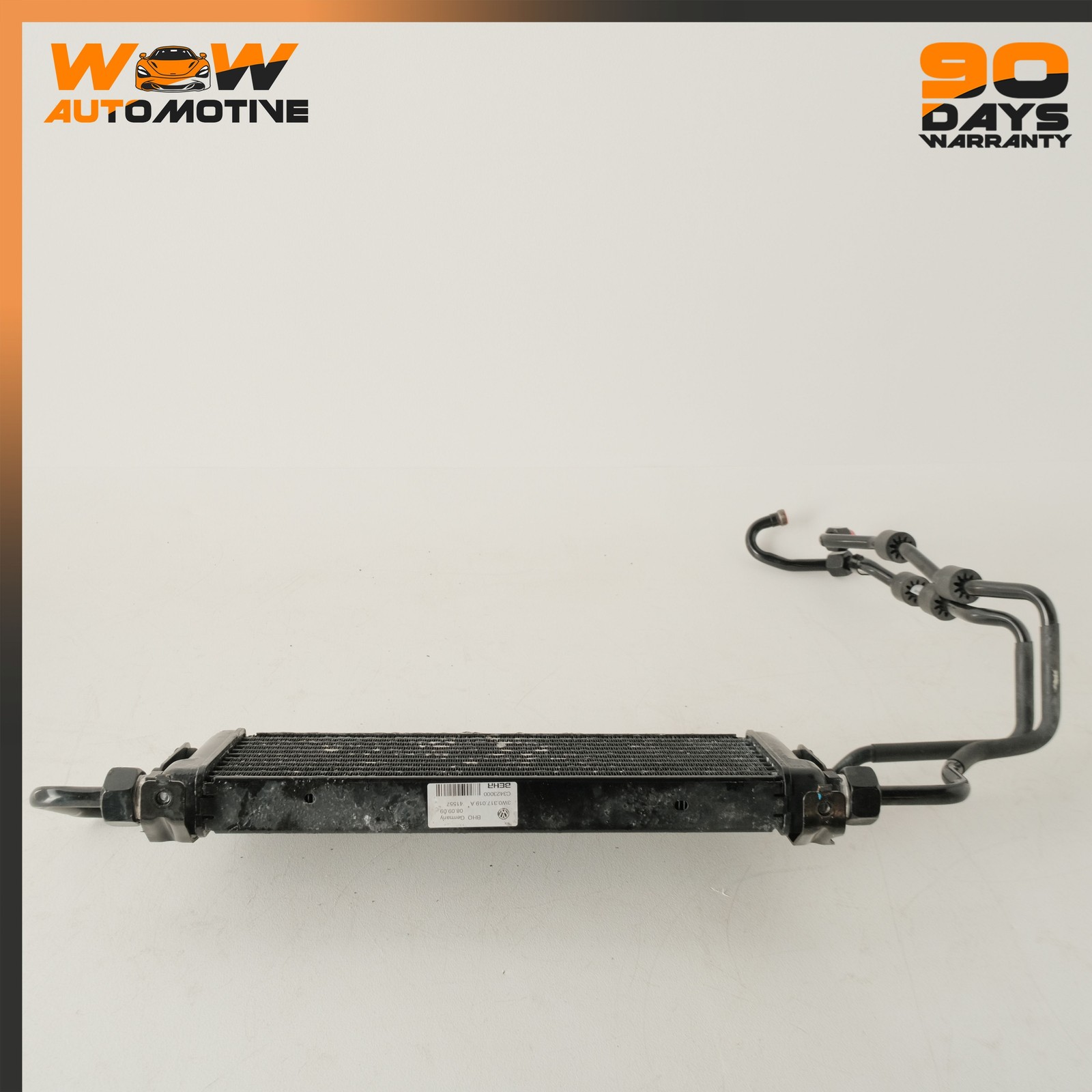 Bentley Continental 2004-2013 REAR+LEFT+UPPER Oil cooler line P/N 3W0317847D