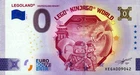 Zero Euro Note - 0 Euro Note - Legoland - Lego Ninjago World - 2026-3 Gold