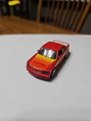 Vintage Matchbox Mercedes 500 SEC AMG Doors Open LQQK
