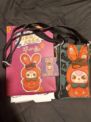 Baby Three Pumpkin Baby Halloween Graphic Print Small Shoulder Bag Purse Snap