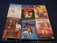 LOT OF 6 80S TEEN MOVIES MASK, SPACE CAMP, BILOXI BLUES, THE FLAMINGO KID PLUS 2