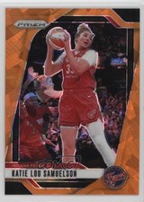 2024 Panini Prizm WNBA Orange Ice Prizm Katie Lou Samuelson #128 0jn9