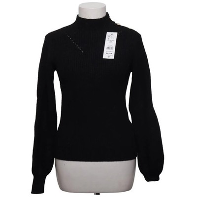 Cache Cache, Rollkragenpullover, Größe: XS, Schwarz #6kL