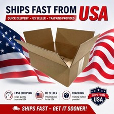 100 6x4x4 Cardboard Paper Boxes Mailing Packing Shipping Box Corrugated Carton U