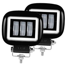 6D Lens 5 Inch 30W Square High Power Led Work Light 4x4 Offroad Bar For Car