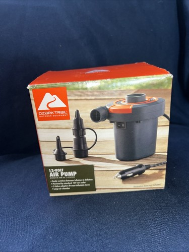 Ozark Trail 120 Volt Air Pump tested and works with all parts open box