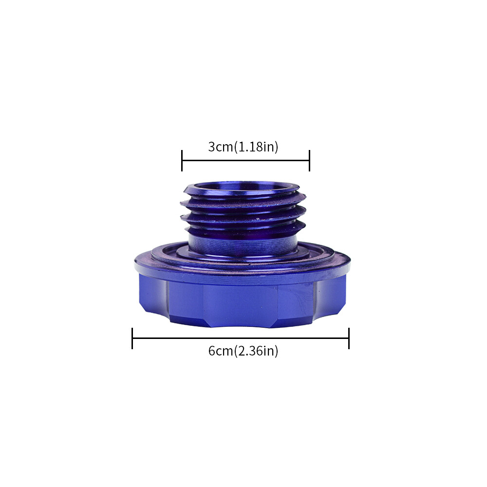 JDM V2 BLUE MUGEN ENGINE OIL CAP HONDA INTEGRA MDX CIVIC ACCORD SI CRX S2000