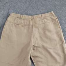 M S Autograph Shorts Women's UK 14 Beige Linen Blend