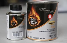 High Teck Matte Clear coat QUART Kit. Auto Flat Finish Clearcoat! 77165