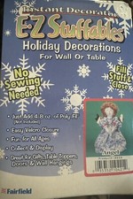 E-Z Stuffables Angel Christmas Decor Stuff & Close for Table, Doors, Wall