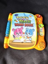 VTech Touch and Teach Word Book Educational Interactive Toddler Educational