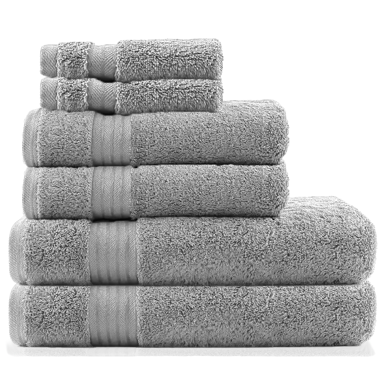 Luxury 100 Egyptian Cotton Towel Set 6 Piece Bale Set Face Hand Bath Towels new eBay