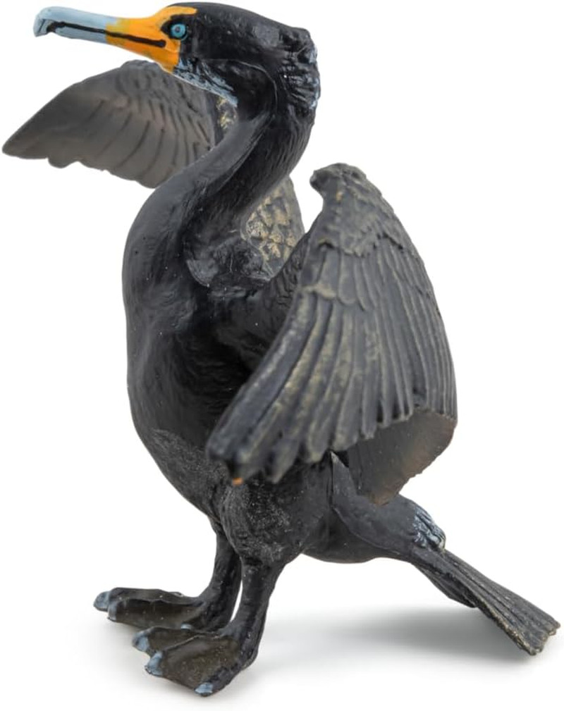 - Hand-Painted - Figurine - Marine Life - Cormorant-56049 - Collectible - for Ch