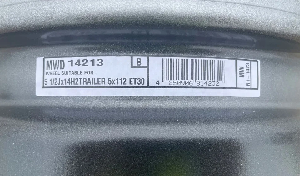 Komplettrad für Wohnwagen Anhänger 185R14C 102R Ovation V-02 Trailer 900 KG - Bild 3 von 4